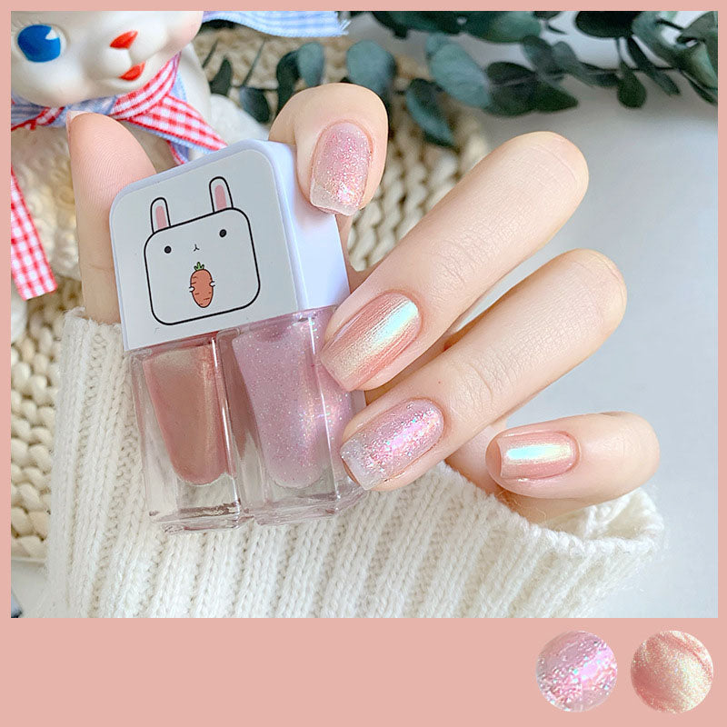 Duo Vernis Rose Irisé