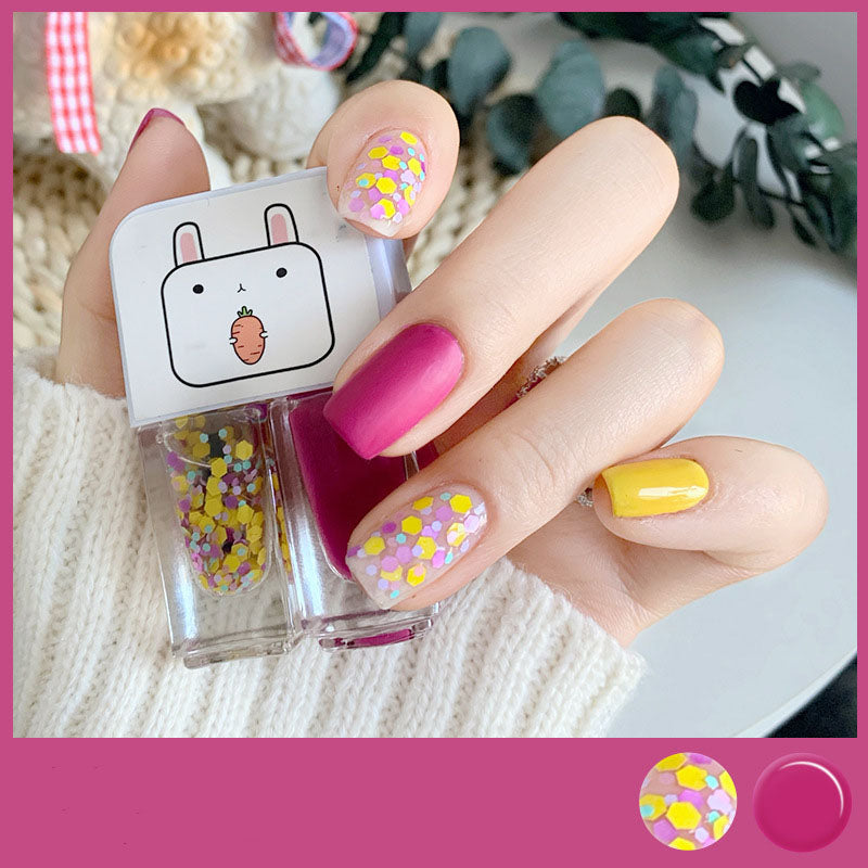 Duo Vernis Rose & Jaune