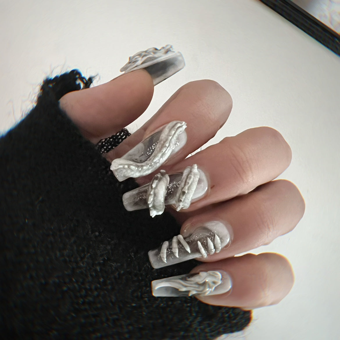 Faux-ongles Dragon